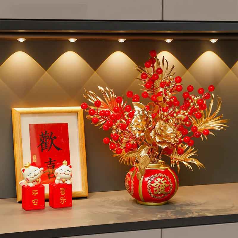 2025新年春节家居装饰摆件乔迁新居礼品客厅餐桌摆装饰品摆件客厅