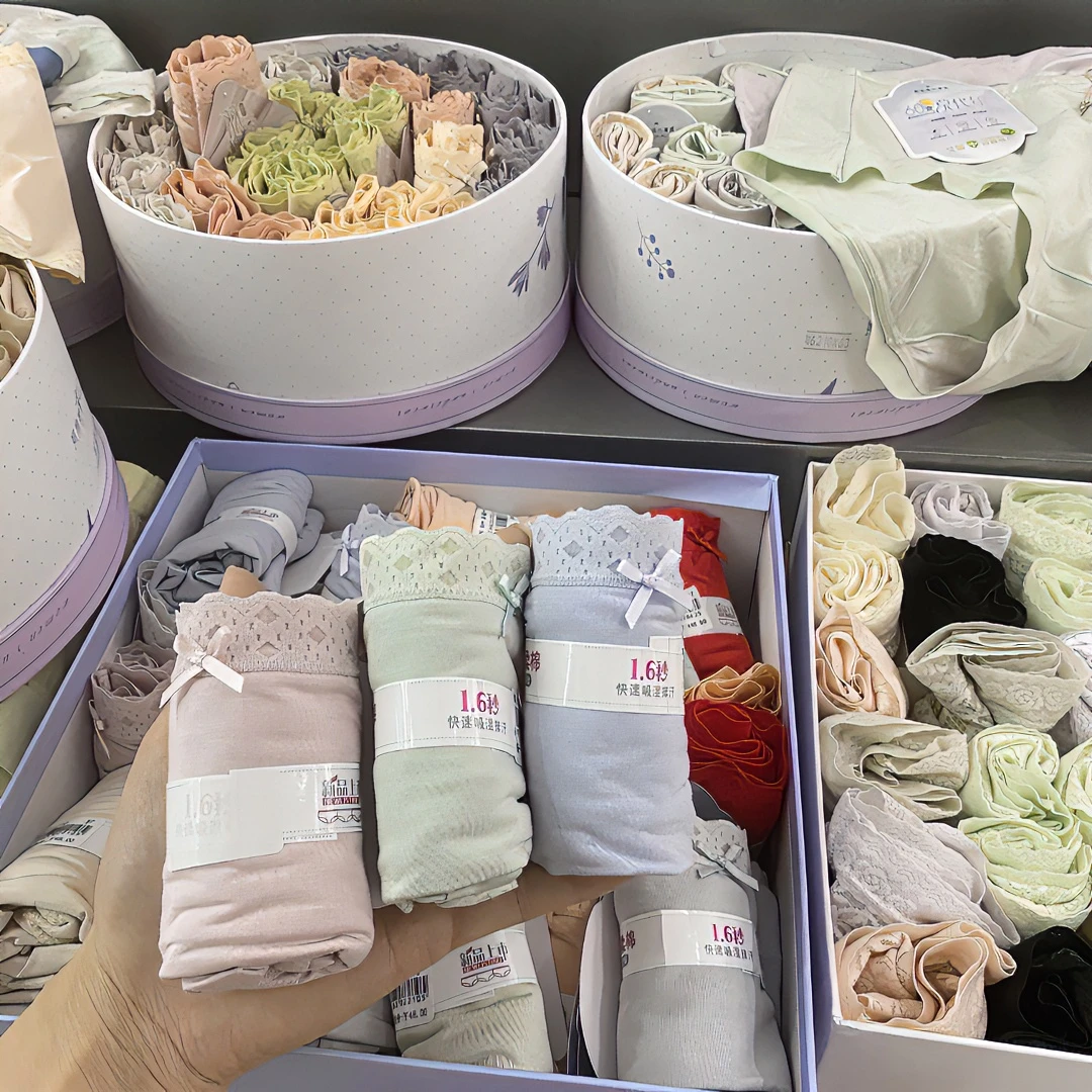 新款女士品牌多款捡漏高品质舒适内裤透气无痕中低高腰三角裤好物