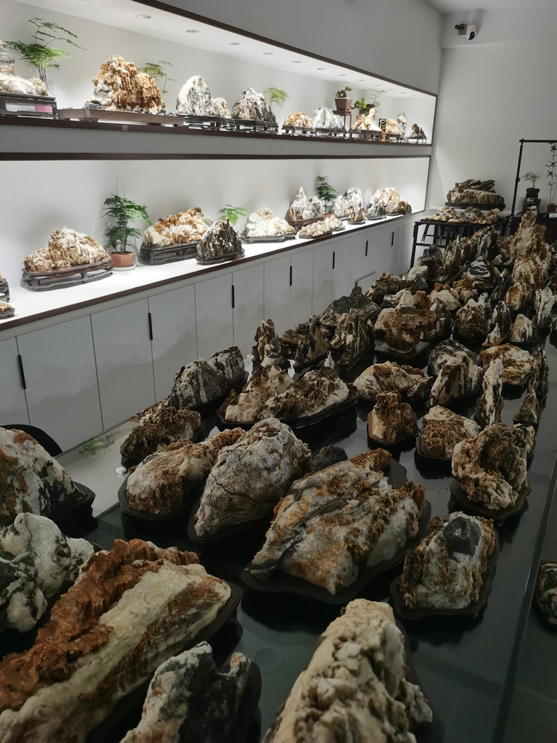 宣石意境雪山礼品玄关书房厅堂摆件(图片仅供参考）