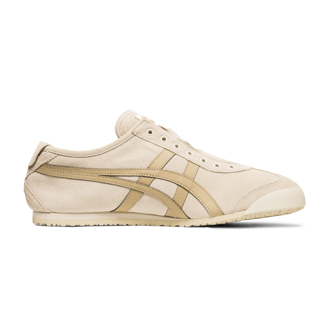Onitsuka Tiger鬼塚虎MEXICO 66加绒休闲懒人鞋一脚蹬1183A438