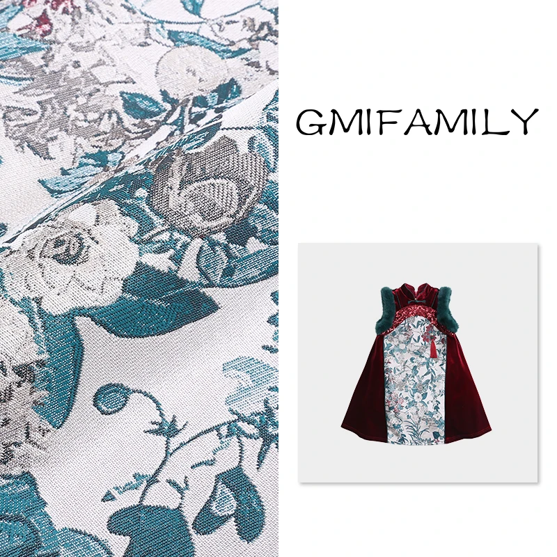 女童新中式汉服连衣裙2025冬季新款儿童国风旗袍新年拜年服背心裙