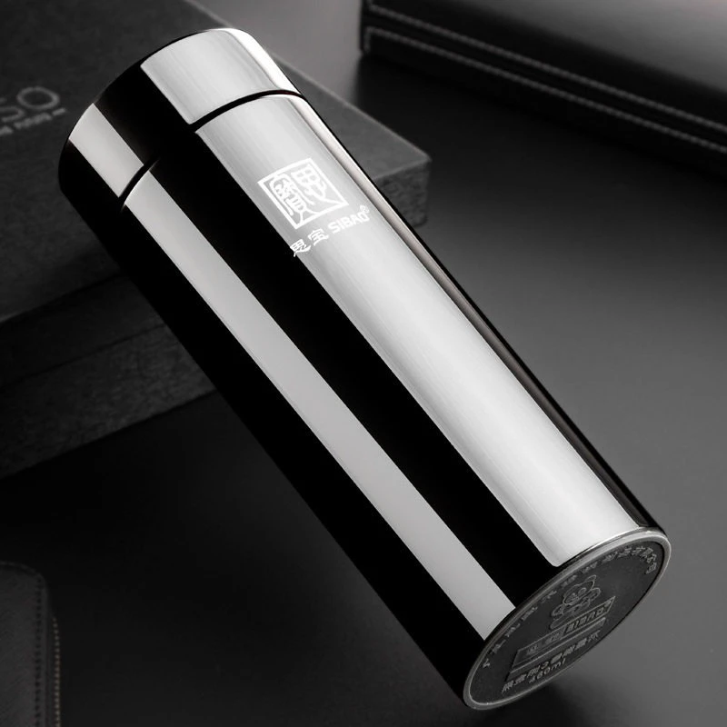 思宝黑金刚保温杯商务礼品