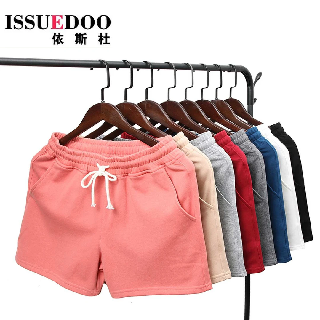 夏季纯棉纯色运动休闲短裤男士跑步健身四分裤羽毛球慢跑三分裤潮