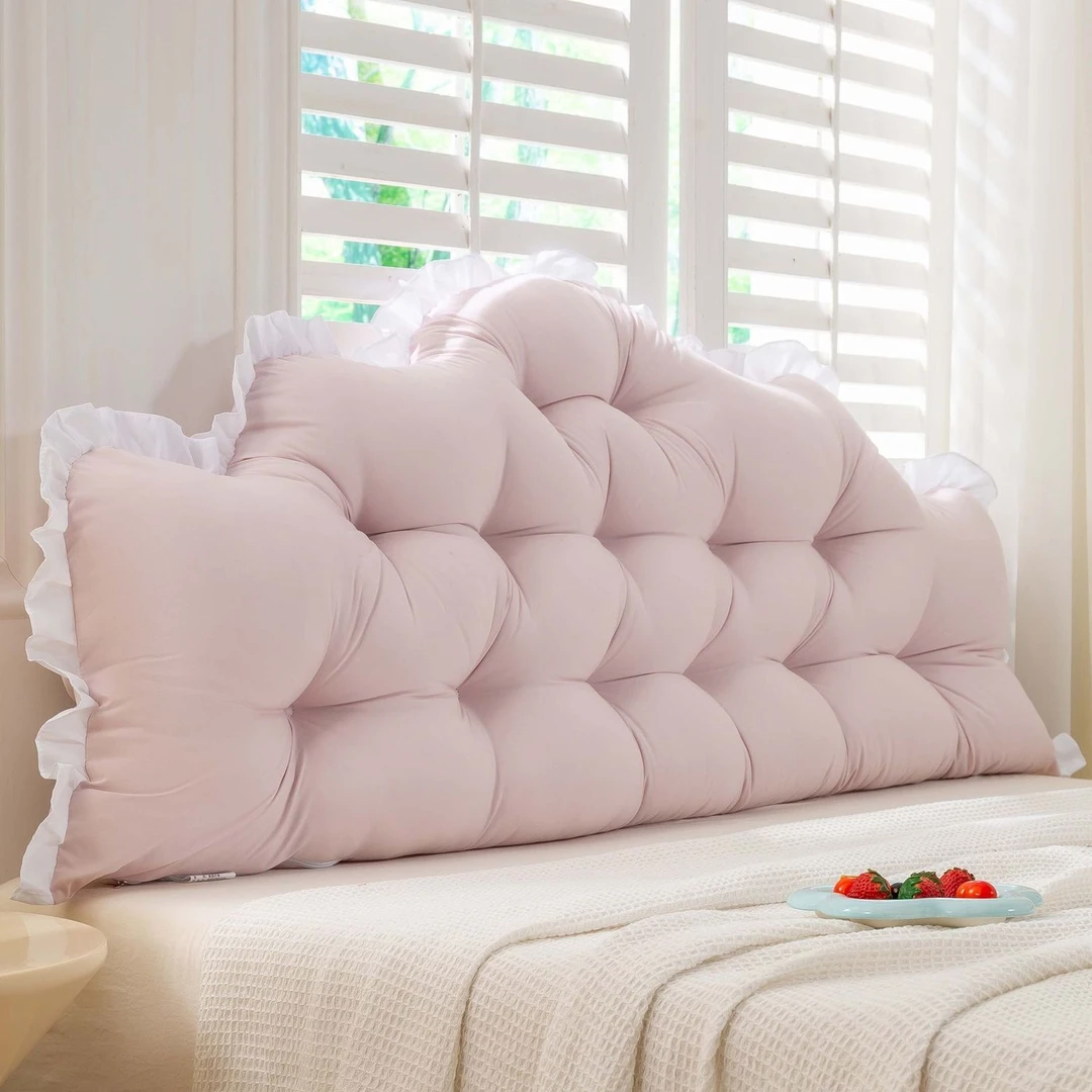 纯色加高床头靠枕网红加高床上靠垫大靠背宿舍用品防撞靠背垫