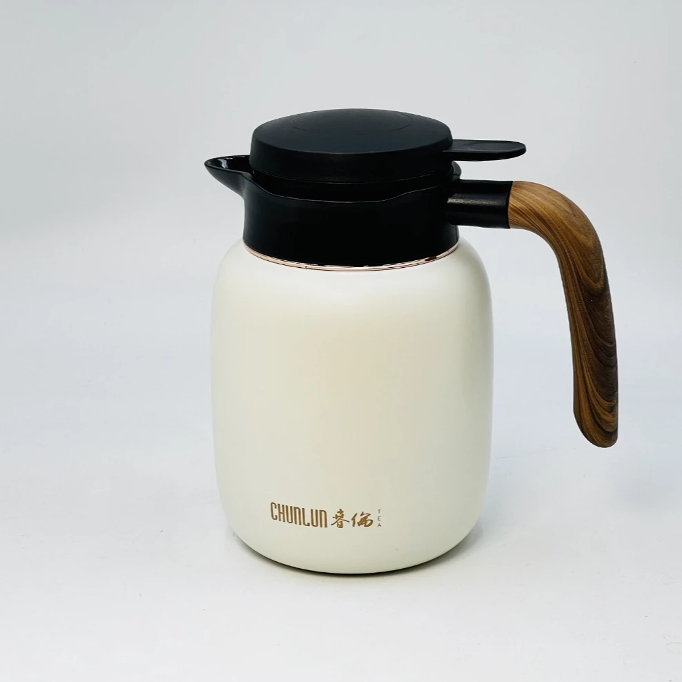 【山隐陈皮白茶黄金搭档】大容量1200毫升白色焖壶