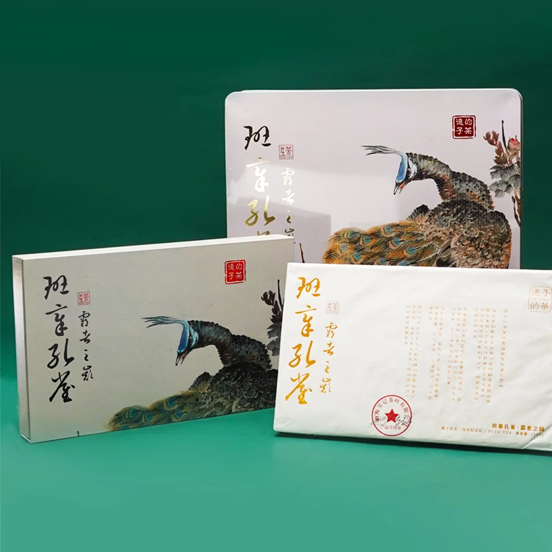 德子的茶·2023年  班章孔雀 普洱茶（生茶）1500g