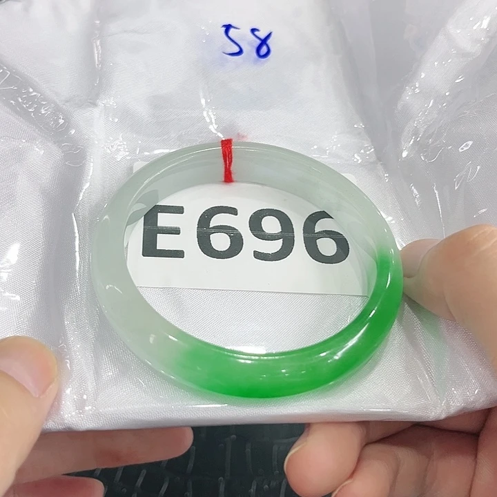 翡翠手镯未镶嵌看图片看数字发货