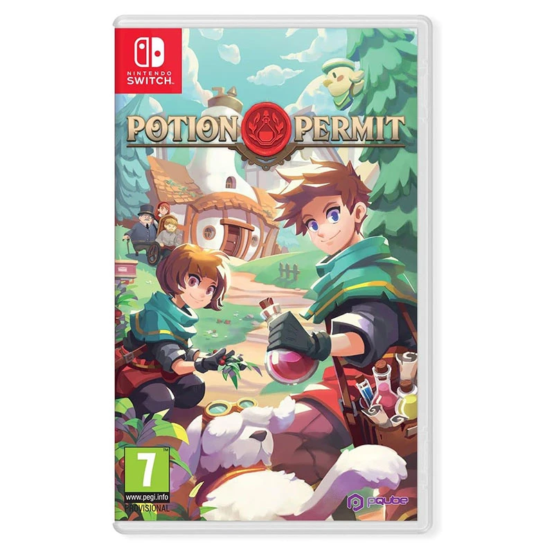 全新Switch NS杏林物语Potion Permit像素角色扮演类中文游戏卡带