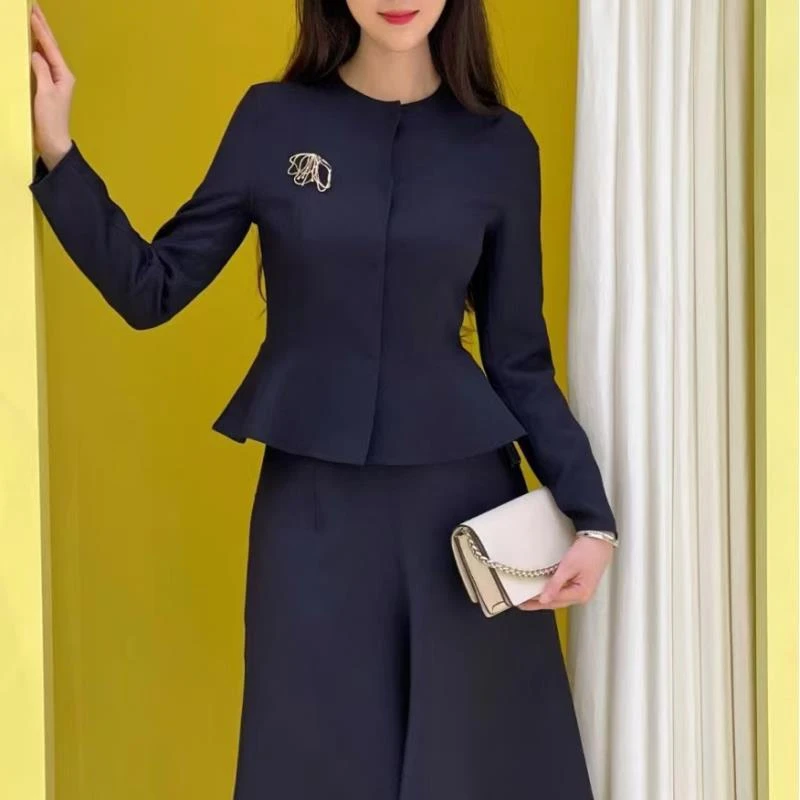 2024新  G*Da 小香风职业盐系名媛减龄半身裙两件套装女装 LTA059