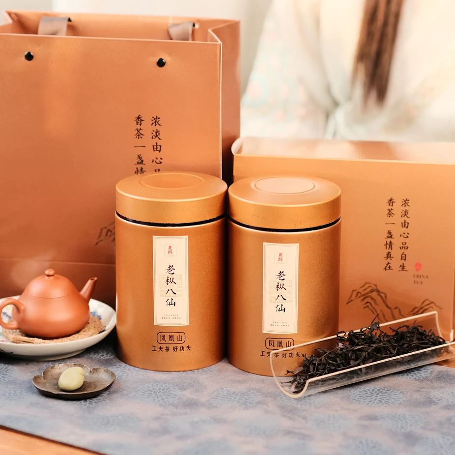 老枞八仙潮州凤凰单丛茶叶乌龙茶香浓正春礼盒装凤凰单枞