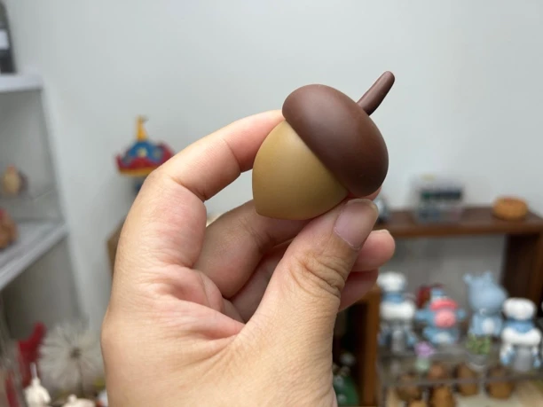 超轻粘土混树脂橡子