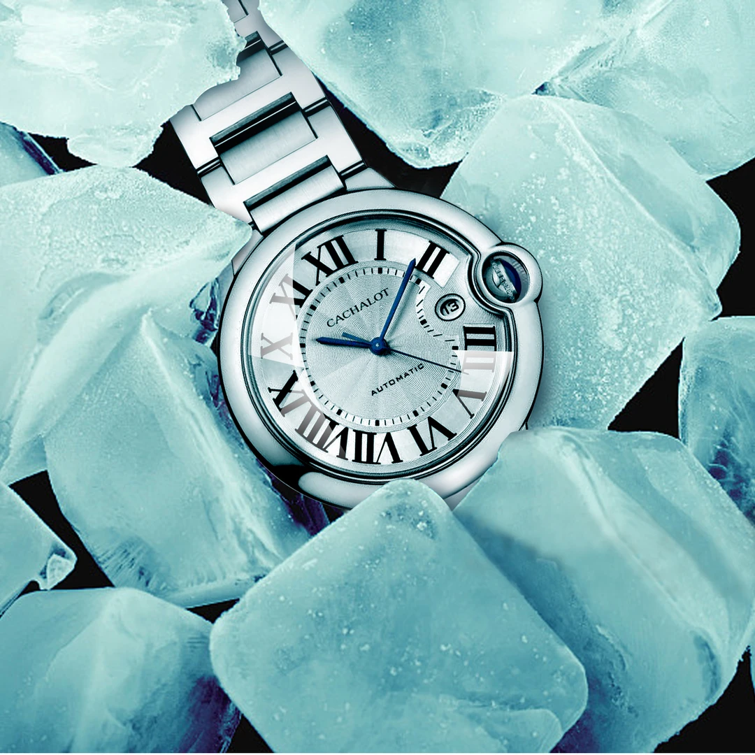 CACHALOT 凯奇洛克 蓝气球 气质轻奢时尚百搭潮流经典镶钻名表