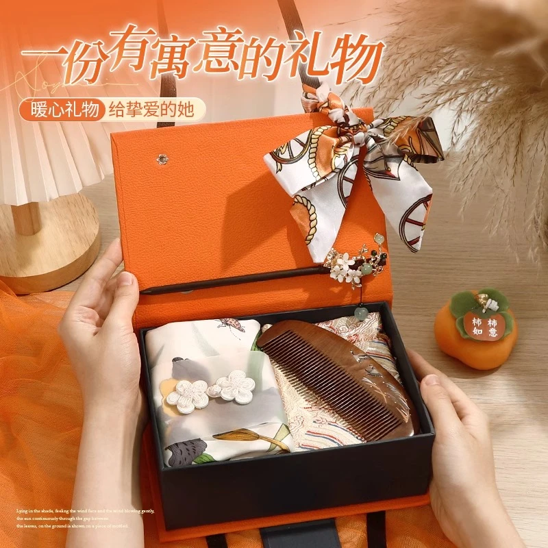 生日礼物送长辈实用礼盒高级感婆婆给公司员工客户节日结婚伴手礼