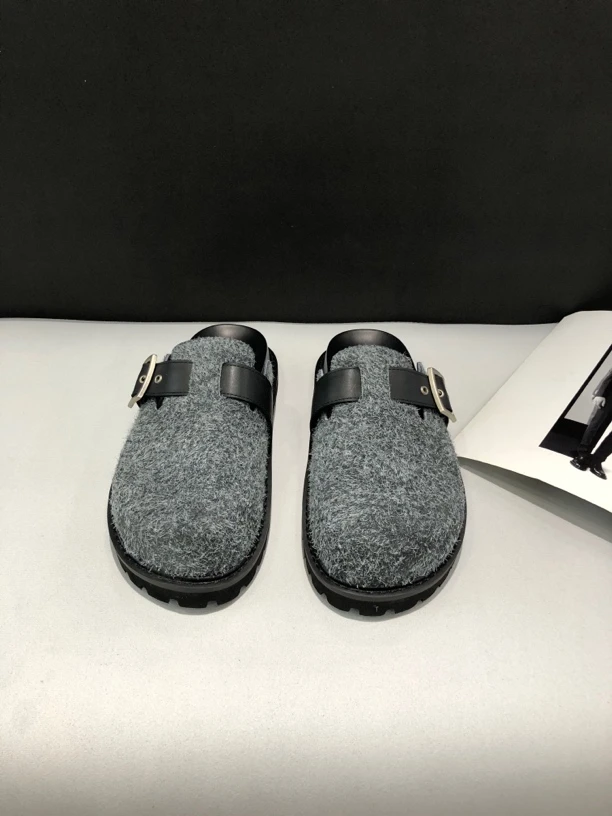 男士拖鞋凉鞋包头平底舒适时尚夏季透气软底半拖经典春夏牛皮