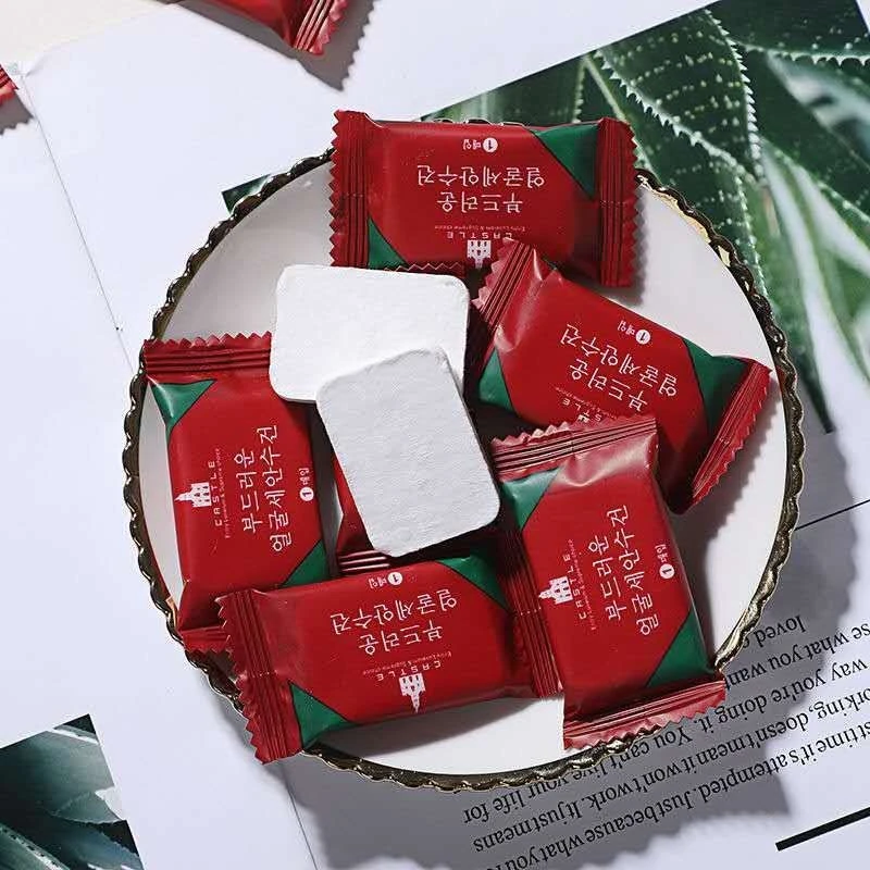 压缩毛巾压缩洗脸巾好用吸水加厚加大出差旅游户外携带方便不掉毛