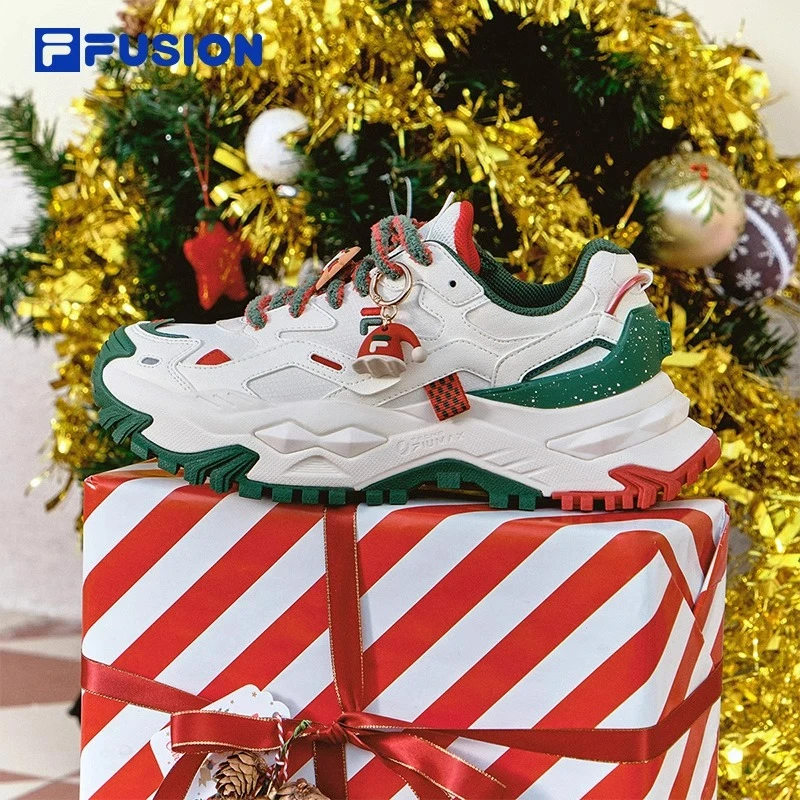 【圣诞限定硬糖】FUSION斐乐硬糖鞋新款增高时尚情侣老爹鞋女鞋男鞋