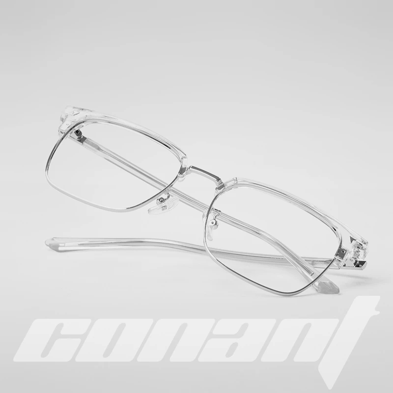 Conant/康耐特近视眼镜眉线框可配度数透框眼镜H16178