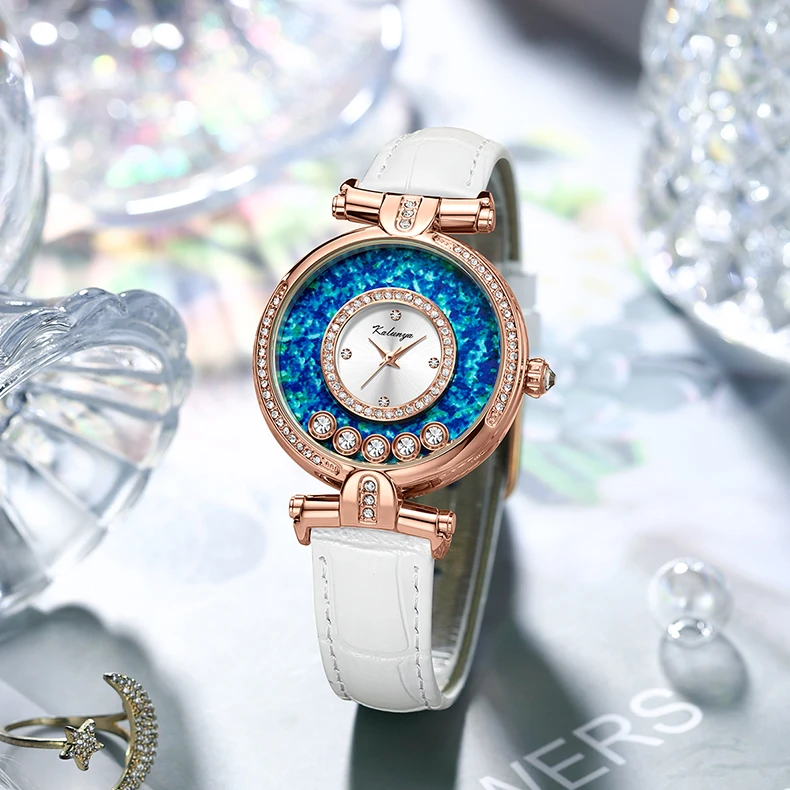 【六子专属】碎冰蓝玫瑰系列K-8029 女士气质时尚腕表 DZX