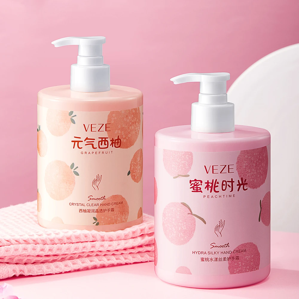 官方正品蜜桃西柚护手霜补水保湿滋润不油腻防干燥大容量护手霜A