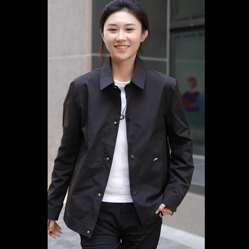 【秋装新款|有加棉可选】男士春秋季翻领夹克简约外套上衣休闲韩版