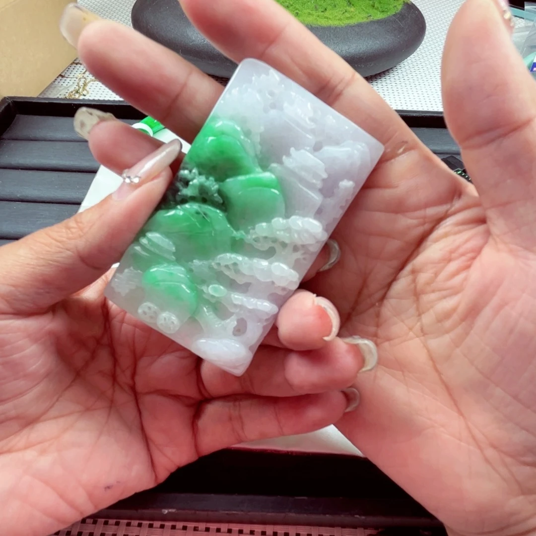 翡翠颈饰未镶嵌高端