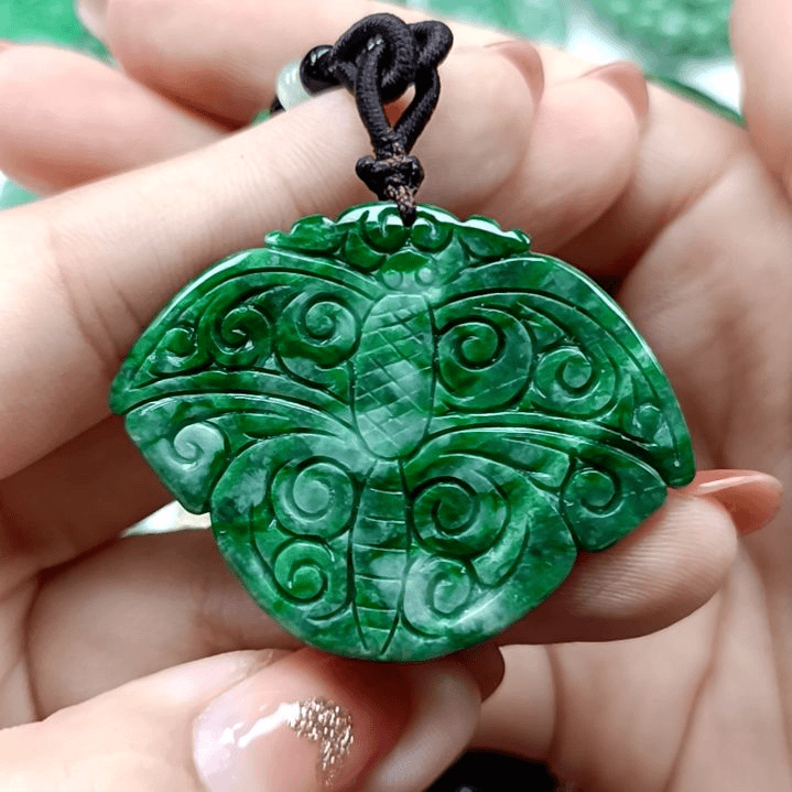 翡翠颈饰未镶嵌翡翠成品