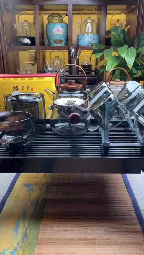 【闪购商品】高硼硅茶具十二件套