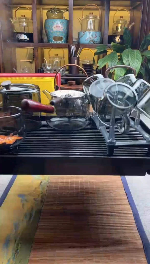 【闪购商品】高硼硅茶具十二件套