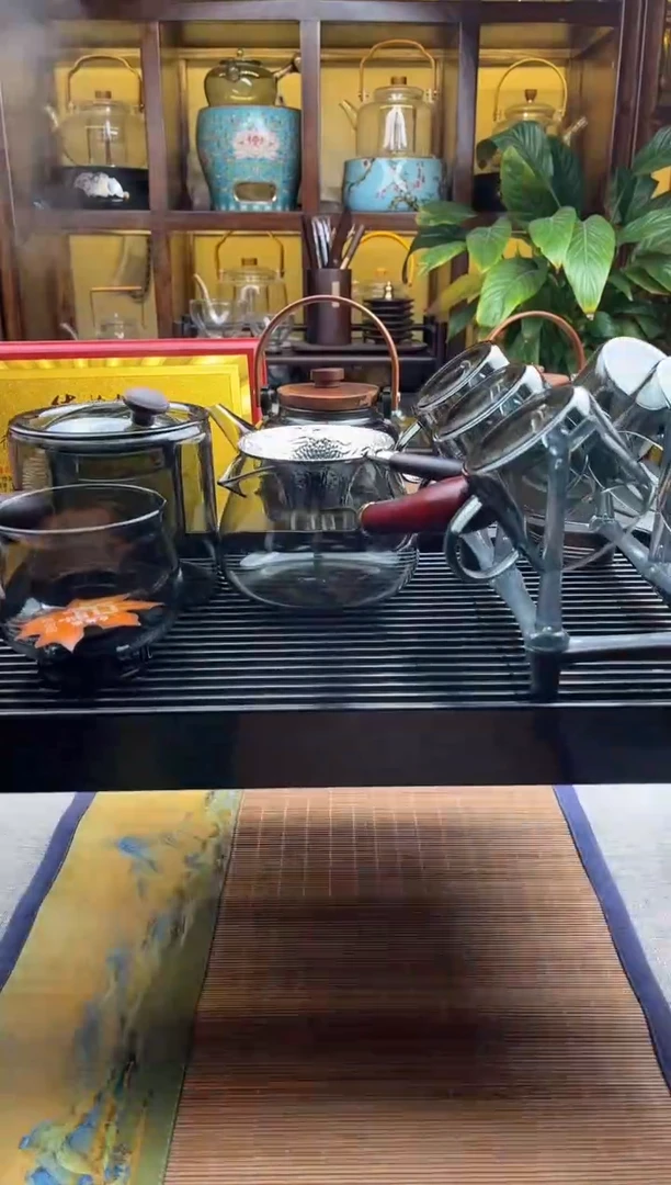 【闪购商品】高硼硅茶具十二件套