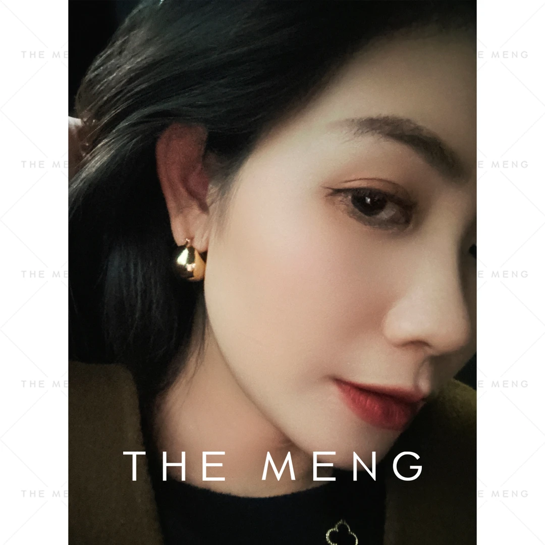 钛钢耳饰 THE MENG【搭配单品】轻奢小众欧美ins设计师耳环#L8382