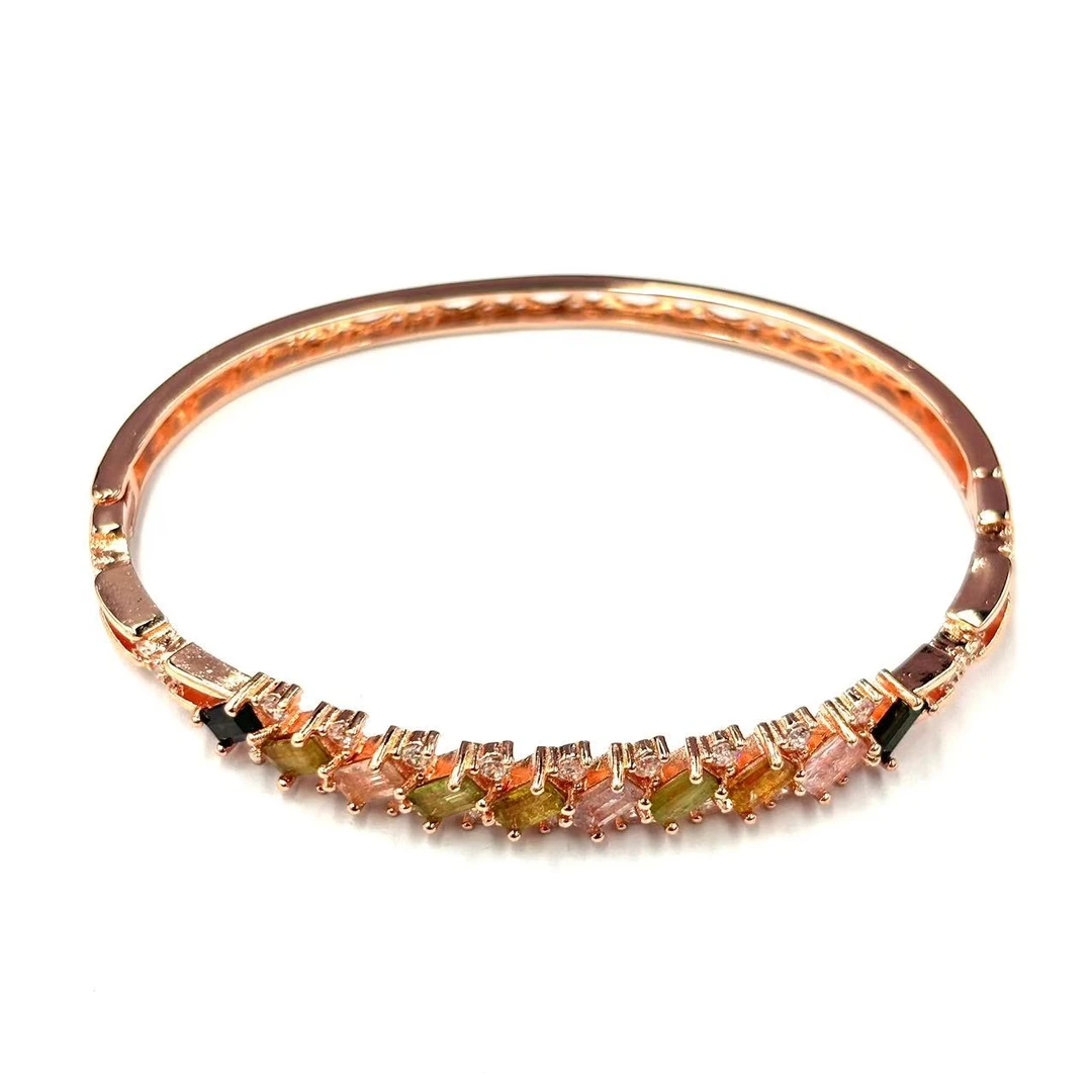 【符老板w】c1353-豪华设计款碧玺手镯-碧玺方形手镯-赠礼盒