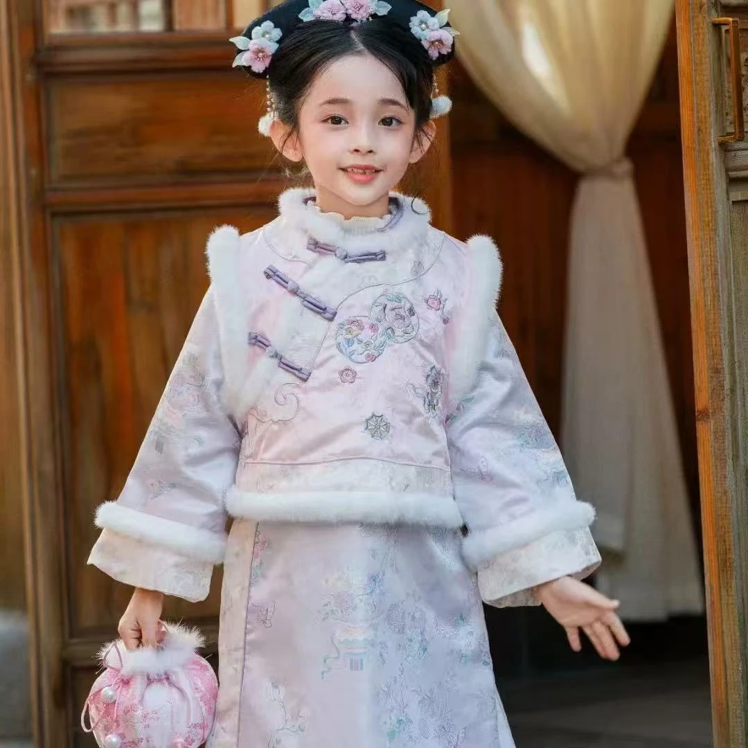 新中式【格格】女童套装洋气汉元素套装新时尚