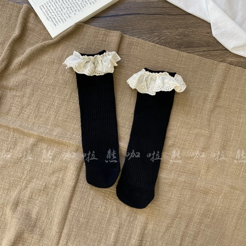 宝宝针织长筒袜