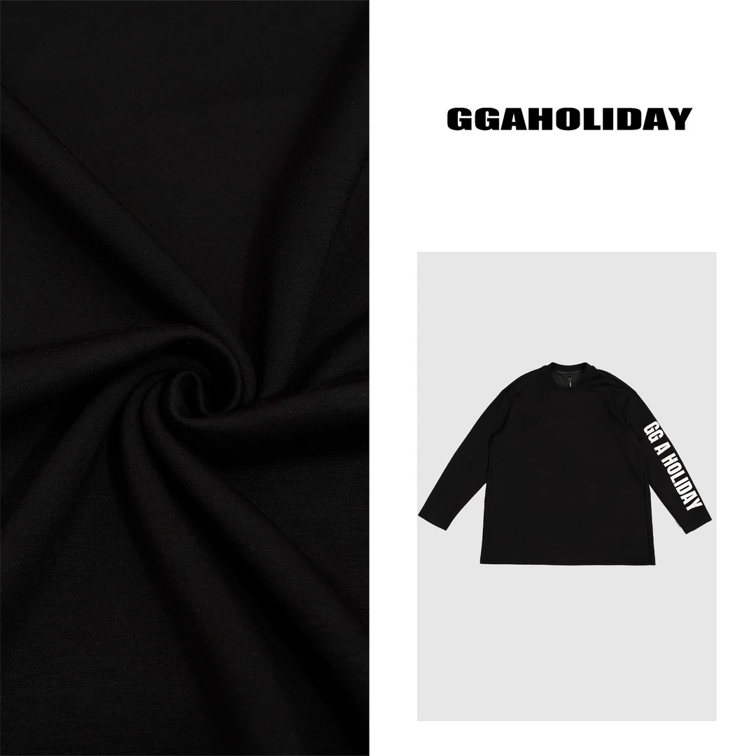 25早春轻奢高级感美式街头潮流字母净版长袖T恤+半裙 151133/34