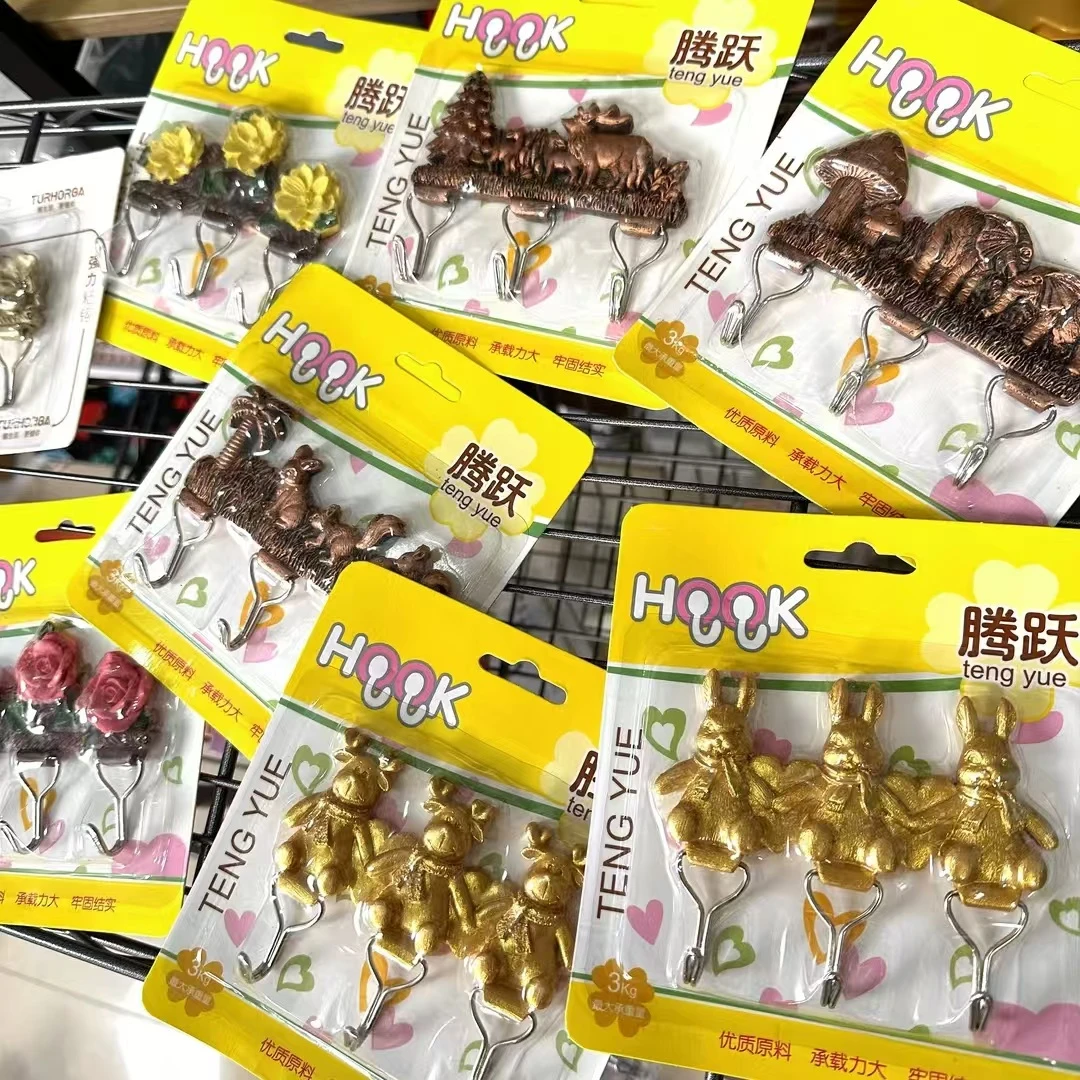 粉丝拍一发十二！超精致树脂挂钩 ！ 多图案粘贴挂钩