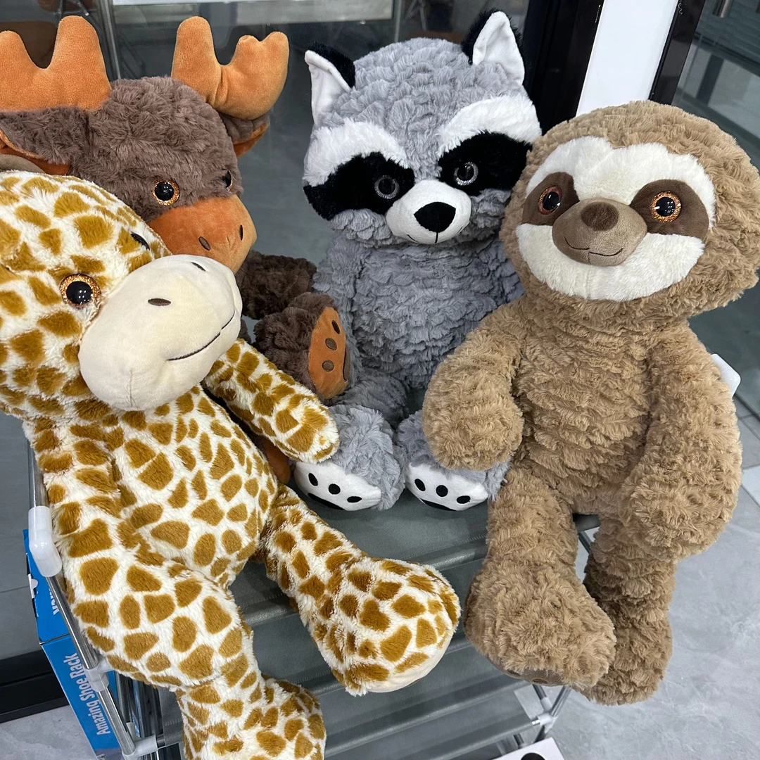 毛绒玩具公仔可爱动物卡通玩偶安抚睡觉抱枕娃娃超软