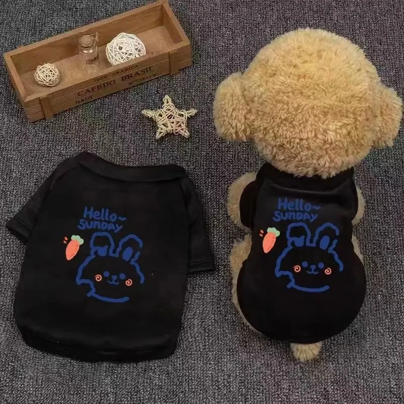 批发新年狗狗红色喜庆小猫毛衣醒狮过年衣服宠物拜年发财弹力卫衣