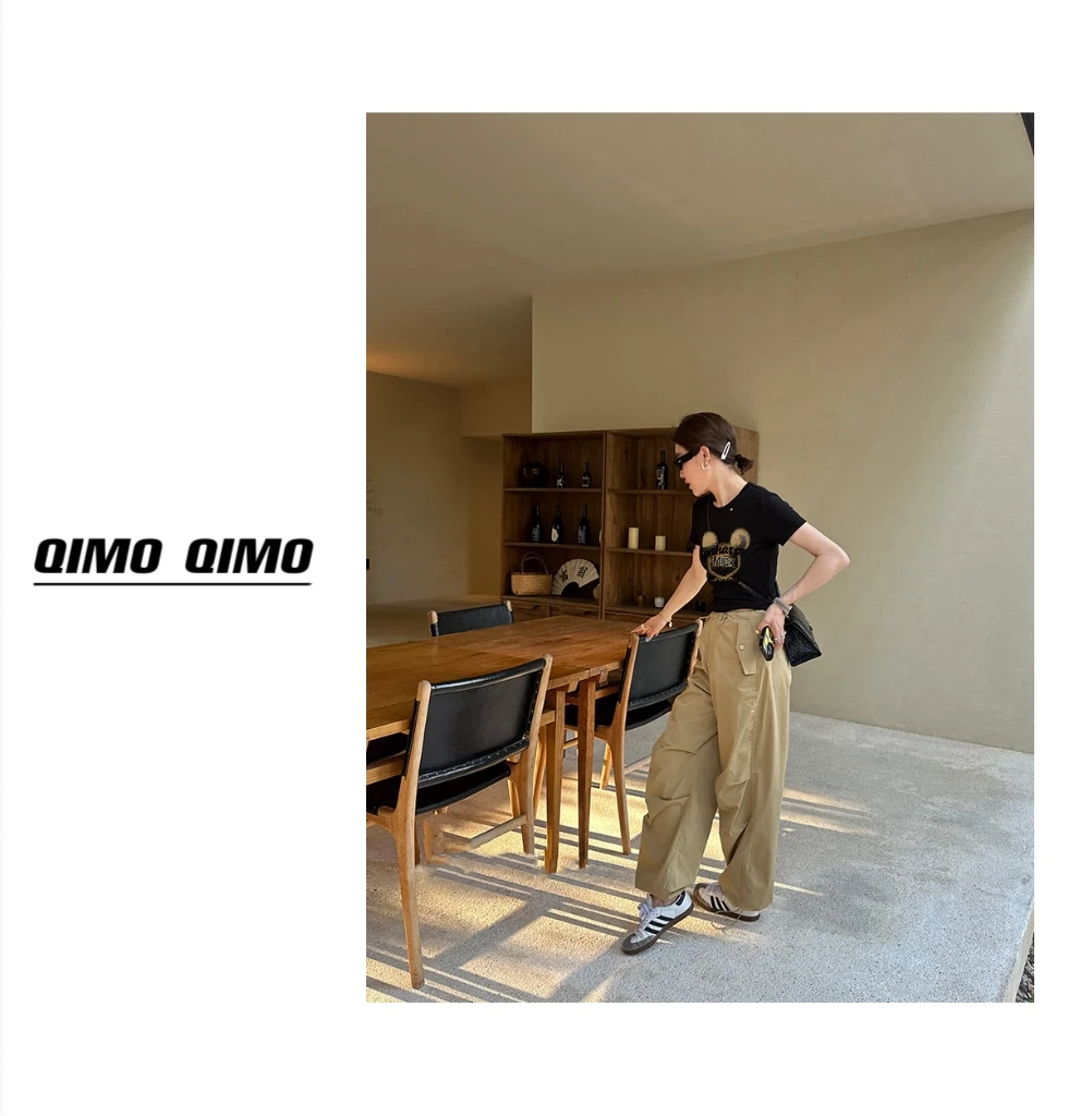 QIMO启茉（A013051#卡通印花T恤）