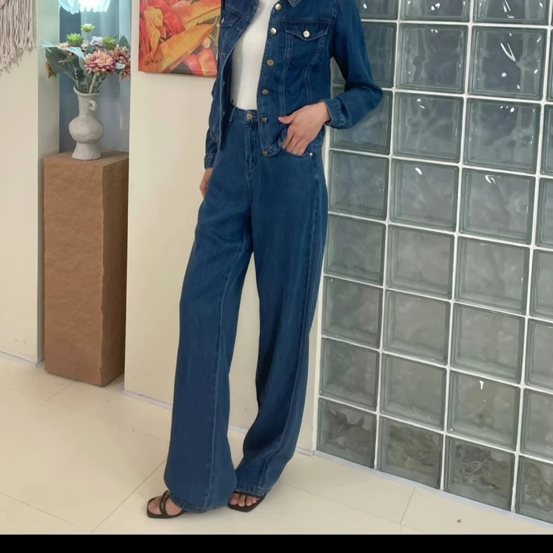 CCHUN  百搭牛仔裤30522344休闲显瘦气质