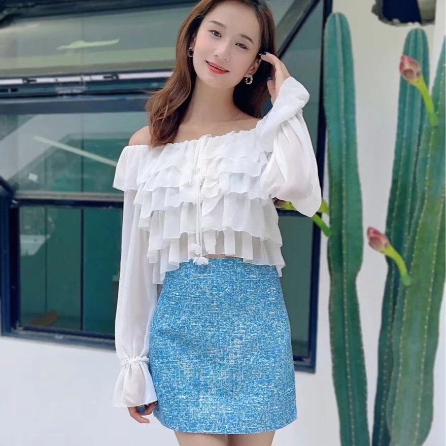 ou 时尚个性两件套半裙1213143031百搭