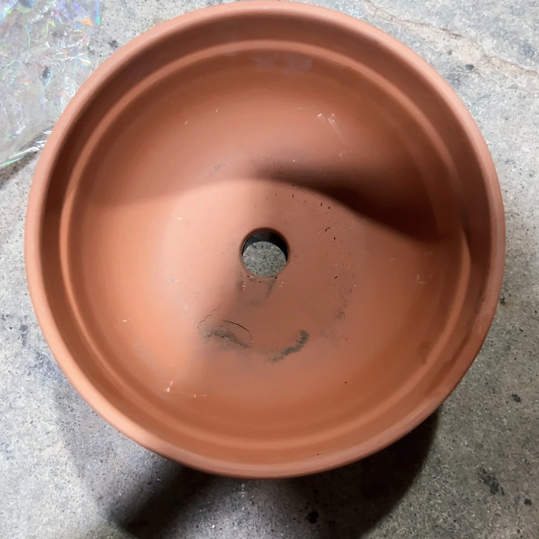 【闪购商品】红陶20CM以下瑕疵泡水猫盆24口12高瑕疵