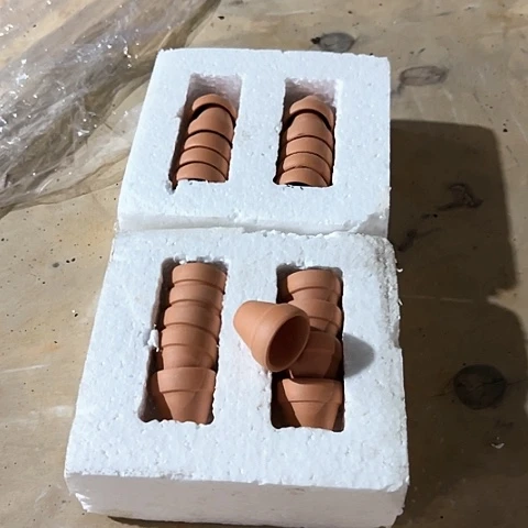 【闪购商品】红陶20CM以下3口3高20个