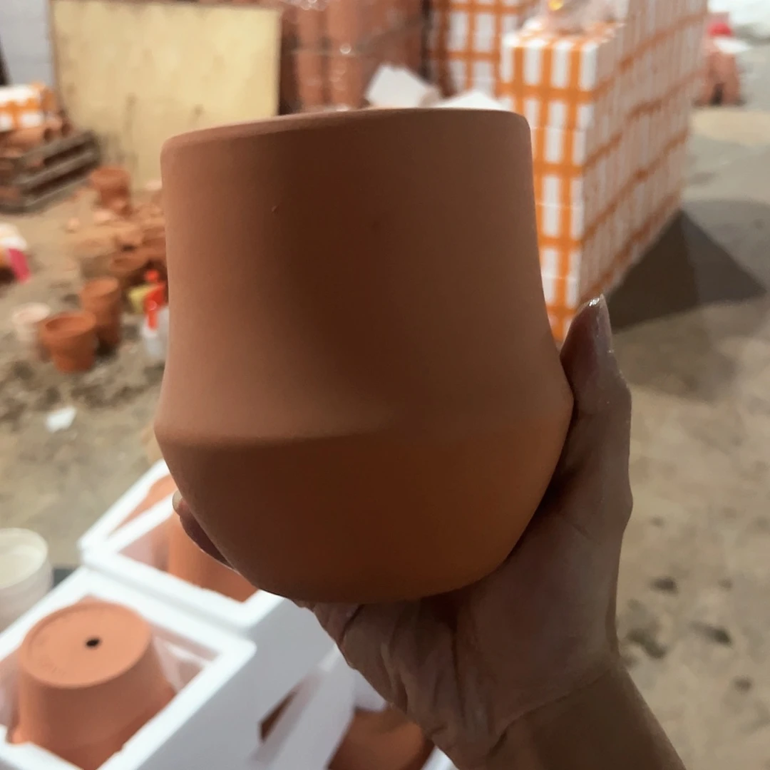 【闪购商品】红陶20CM以下蝴蝶兰盆11口1个