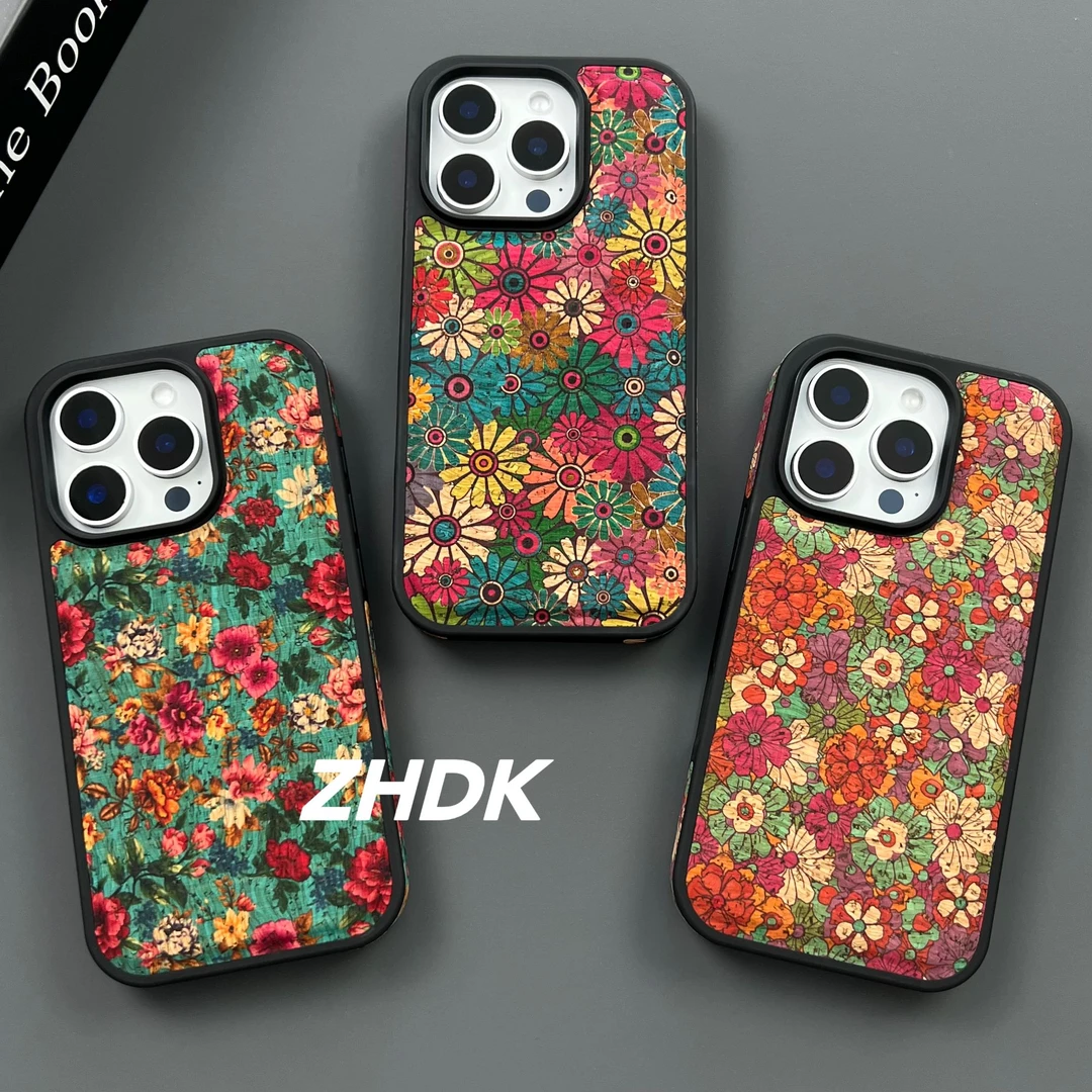 磁吸太阳花高级感适用iPhone16promax手机壳15苹果小众精致14/13