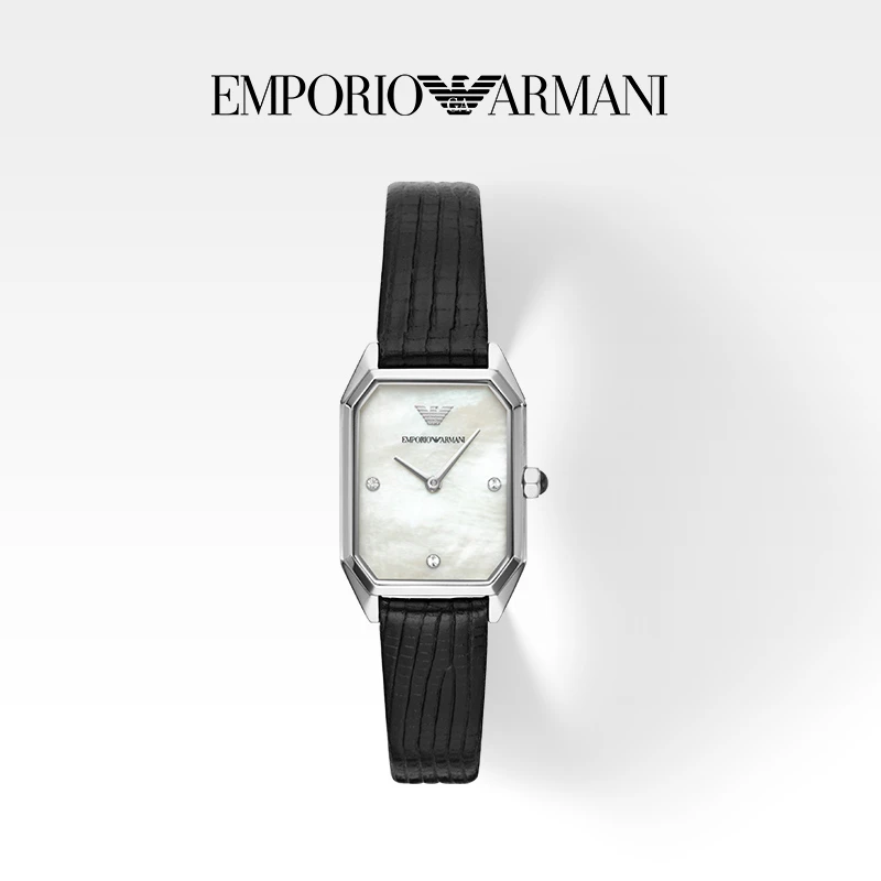 Emporio Armani/安普里奥·阿玛尼复古气质百搭小巧小方表AR11148