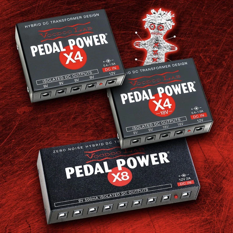 美产Voodoo Lab独立电源3V 9V 12V 18V吉他效果器多路电源变压器