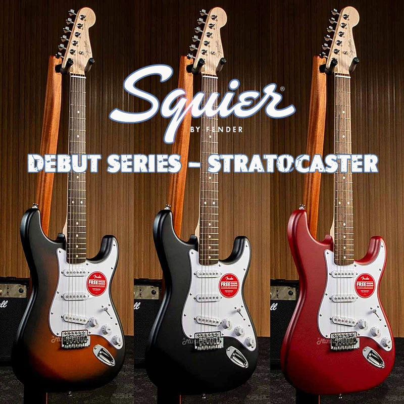 Fender芬达Squier电吉他Debut首秀系列SQ三单初学者TELE男女学生