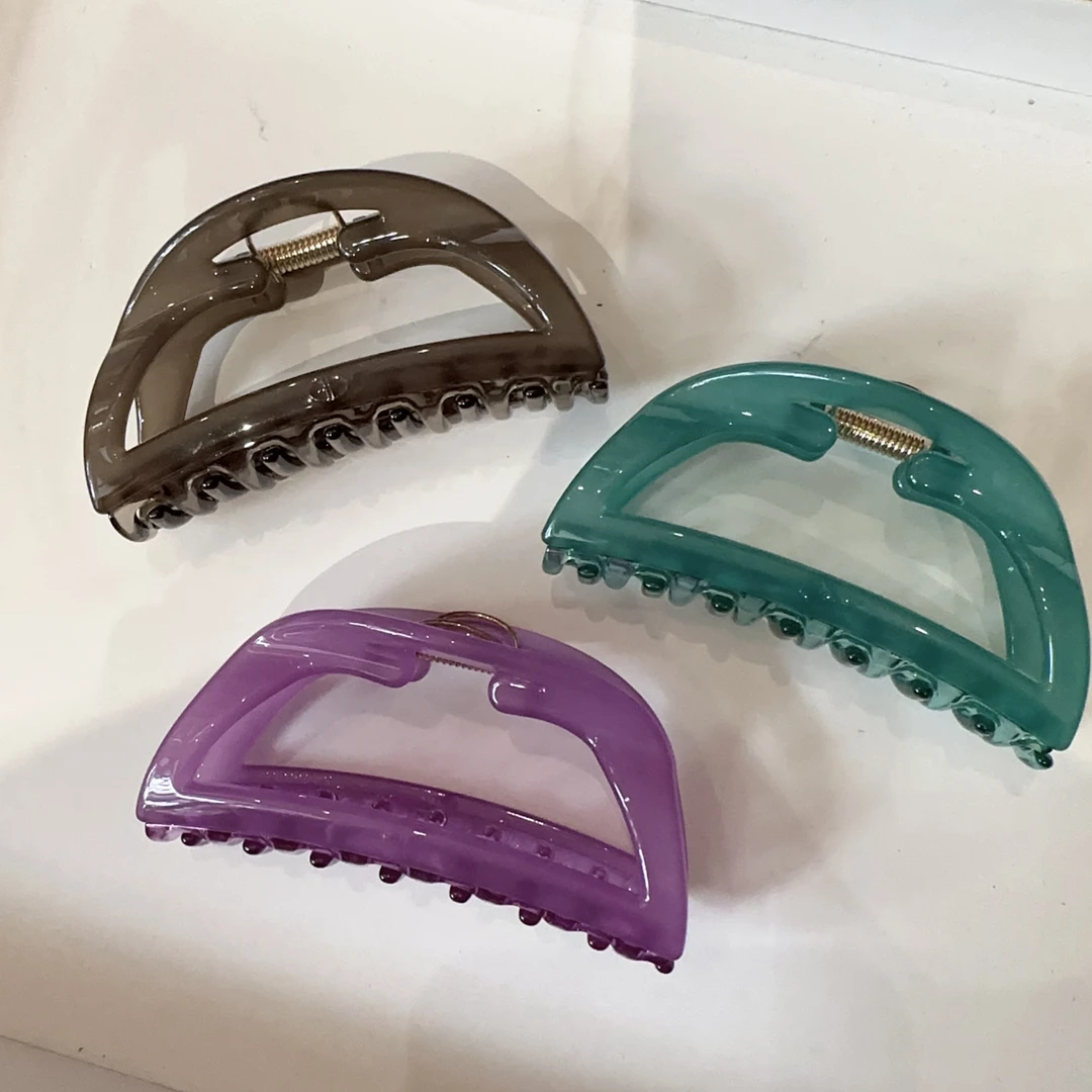 Q103气质质感AZ树脂弓形抓夹