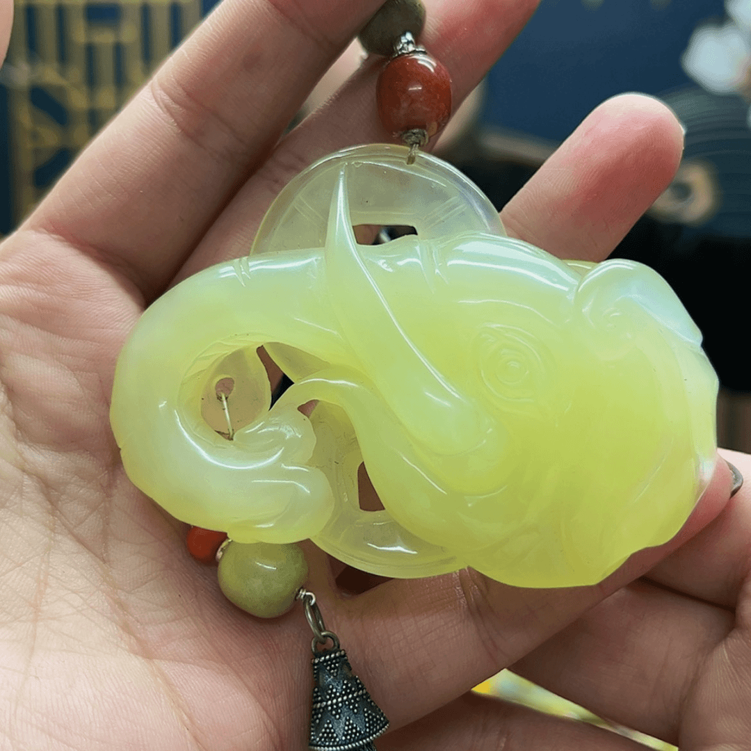 【闪购商品】岫玉挂件未镶嵌旺*