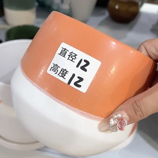 红陶多肉花盆，绿植花盆